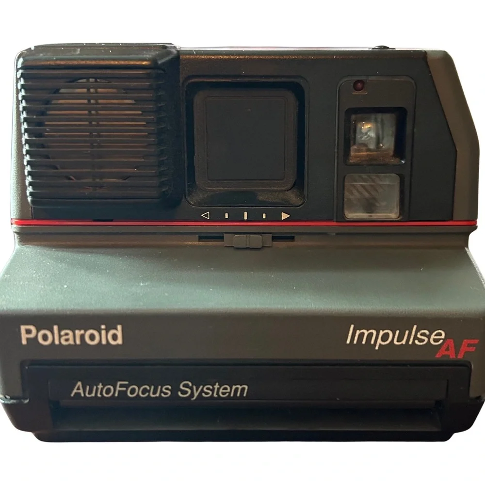 Polaraid Implulse AF camera. Gray/ black.